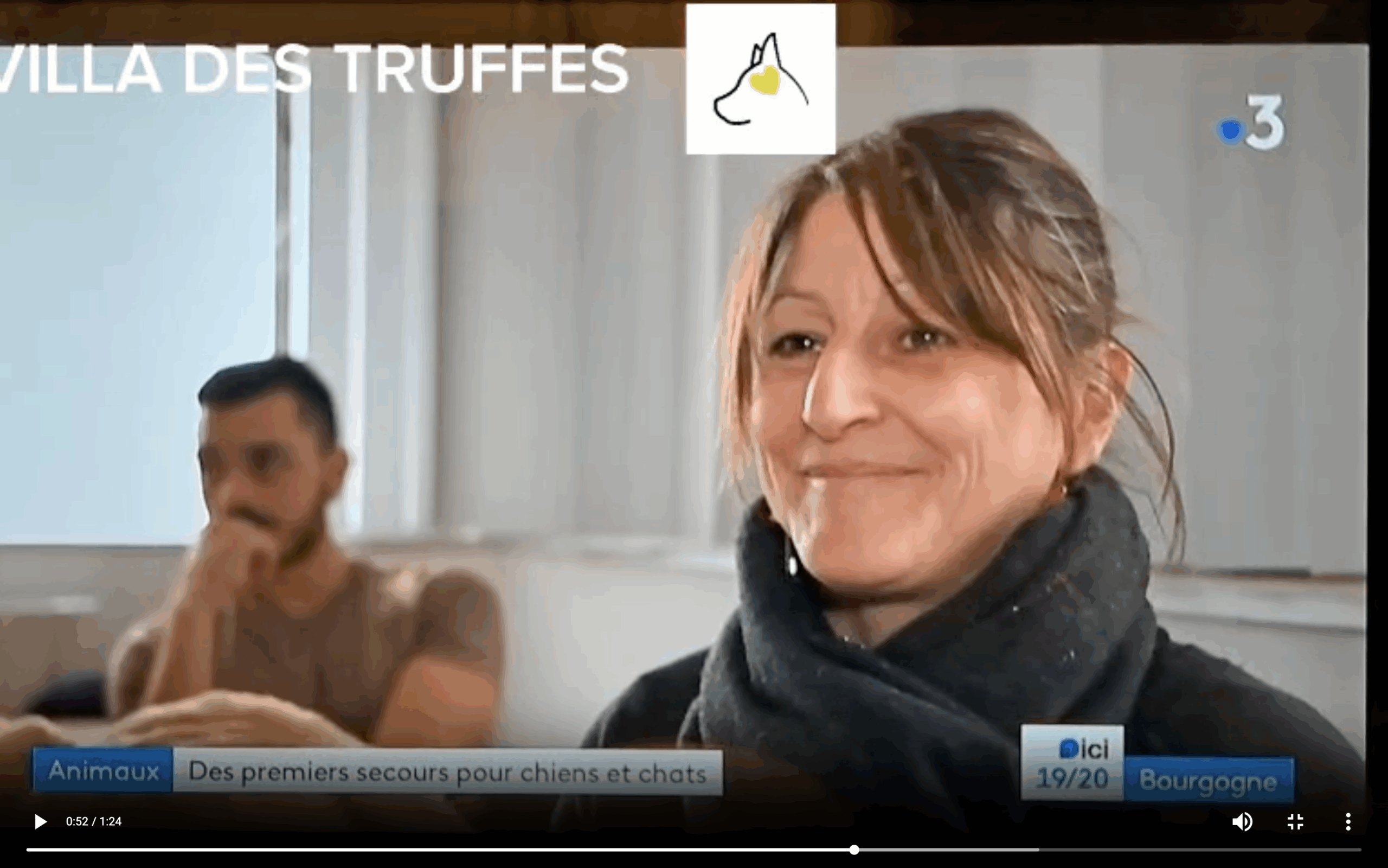 Villa des Truffes a passé le certificat de 1ers secours sur France 3