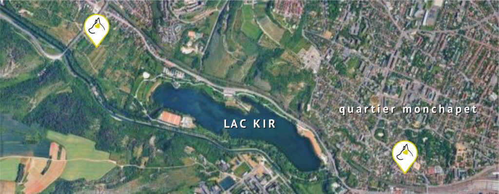 carte des lieux villa des truffes